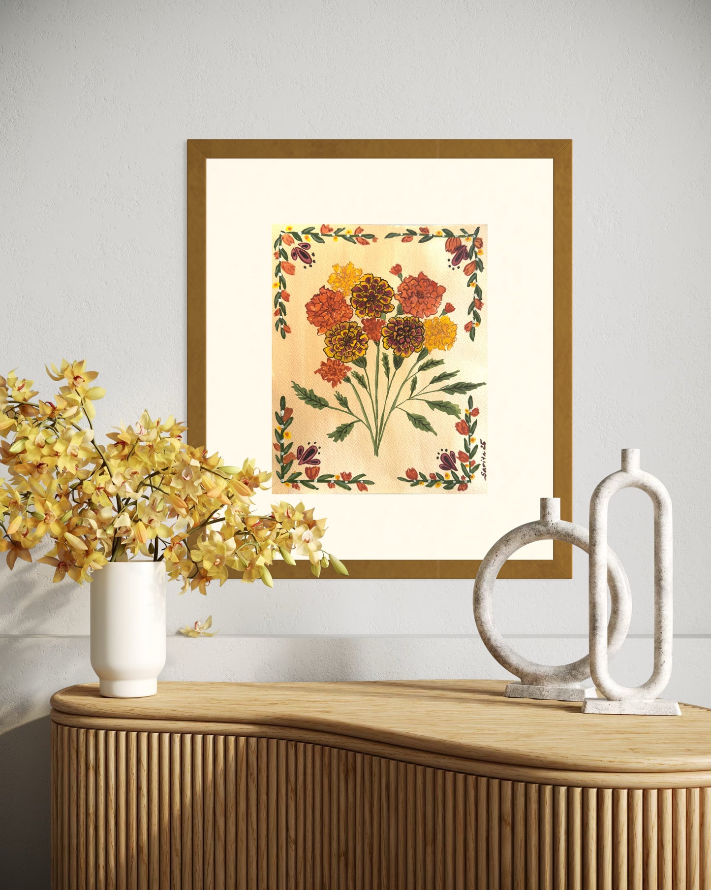 Kitty's Marigolds