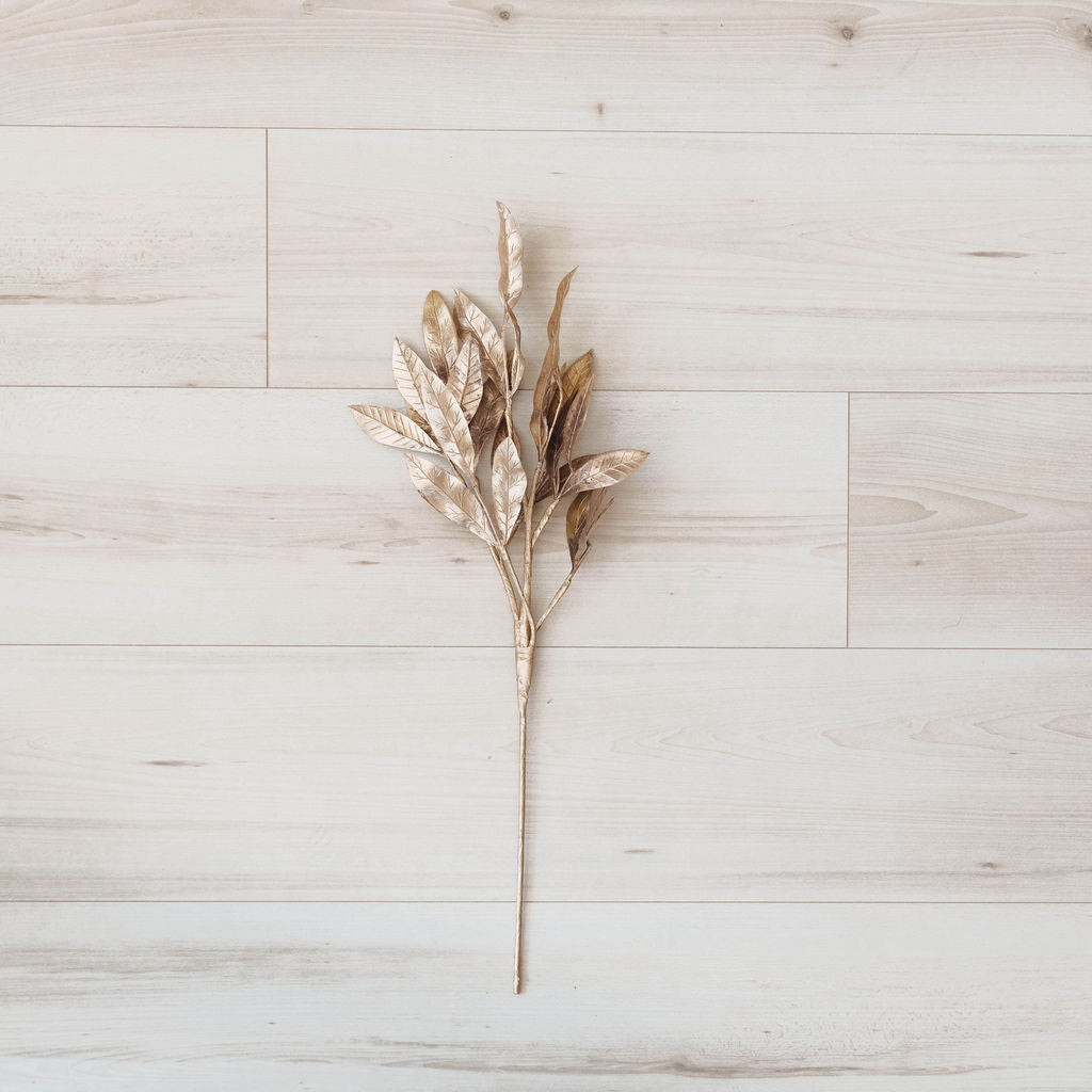 Faux Cassia Leaf Spray