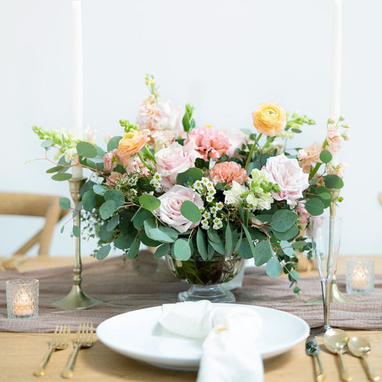 The Harper Blush Centerpiece