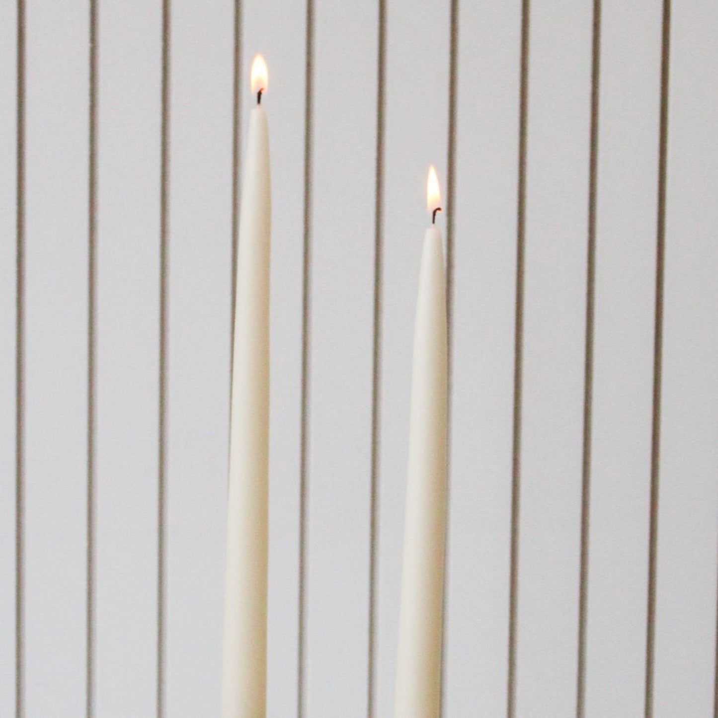 Dipped Taper Candles-Parchment